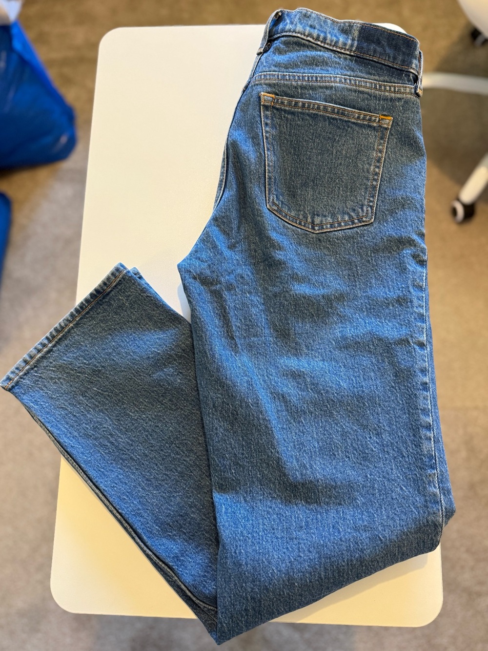 Abercrombie & Fitch 90s Straight Jeans - Size 27/4 R - Picture 7 of 8
